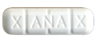2 milligram XANAX® alprazolam tablets CIV pill